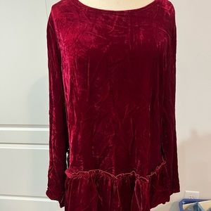 Sundance velvet tunic